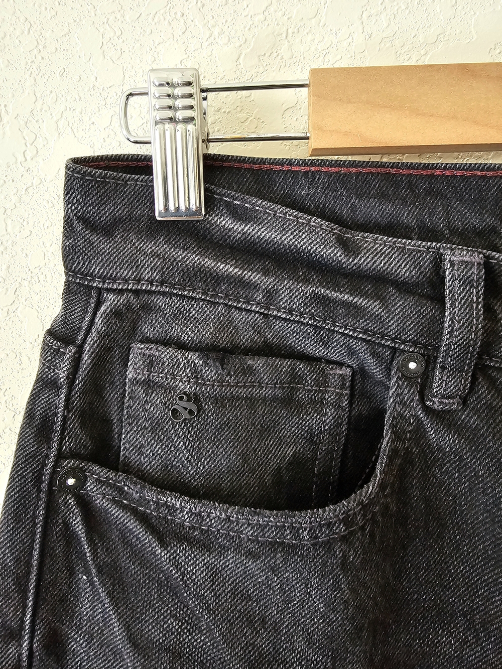 Scotch & Soda Washed Black Straight Jeans 8/29 EUC - Picture 3 of 11